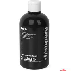 Fekete tempera 0,5 liter
