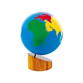 Földgömb - kontinensek