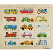 Felezőkirakó - járművek