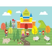 Kastély nagy szőnyeg