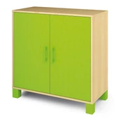 Zöld ajtós szekrény - kicsi