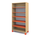 Narancs polcos szekrény - nagy