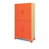 Narancs ajtós szekrény - nagy