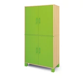 Zöld ajtós szekrény - nagy