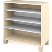 Szürke polcos szekrény - kicsi