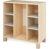 Szürke szekrény osztott résszel - kicsi