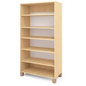 Nyír polcos szekrény - nagy