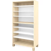 Fehér polcos szekrény - nagy