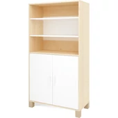 Fehér nagy szekrény polcokkal