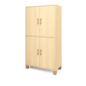 Nyír ajtós szekrény - nagy