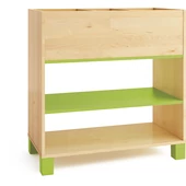 Könyvtároló szekrény - zöld