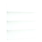 Fali könyvbemutató - fehér