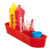 Piros tálkák - 3 db