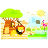 Szenzoros dzsungel falipanel