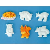 Gipszkiöntő formák - erdei állatok