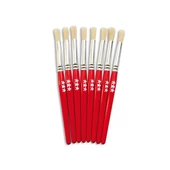 Kerek ecsetkészlet - 8 mm - 8 db