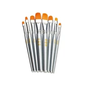 Lapos ecsetek - vegyes készlet