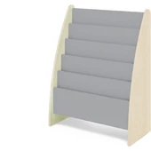 Magazinbemutató polc - szürke