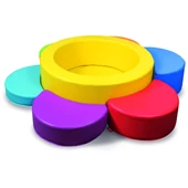 Hétszínvirág labdamedence