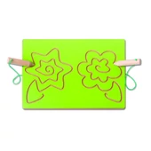 Kétkezes íráselőkészítő tábla - virág