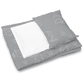 Szürke Monty ágynemű huzat