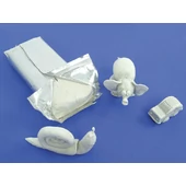 Modellező gyurma - fehér - 0,5 kg