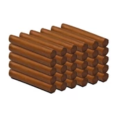 Egyszínű gyurmakészlet - barna