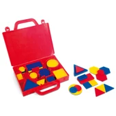 Geometriai formák készlete - 60 elemes