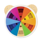 Fali körtábla - szivárvány