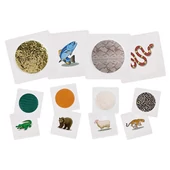 Szenzoros állatbőr panelek