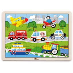 Járművek puzzle