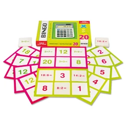 Bingo - szorzás és osztás 20-ig