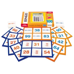 Bingo - összeadás és kivonás 100-ig