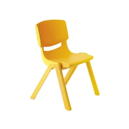 LEO szék - 30 cm magas - sárga
