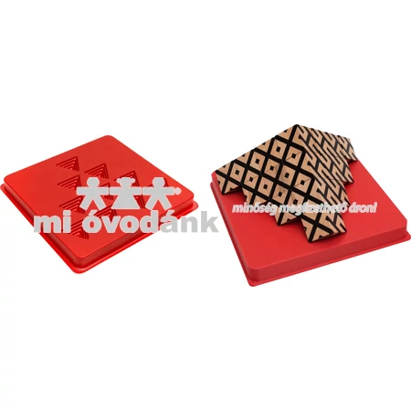 3D tartó feladatkártyákkal