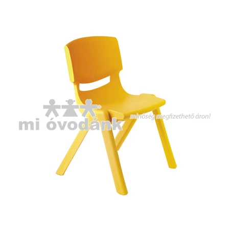 LEO szék - 26 cm magas - sárga