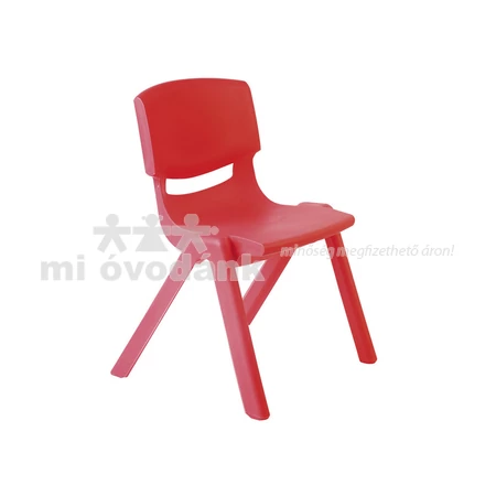 LEO szék - 35 cm magas - piros